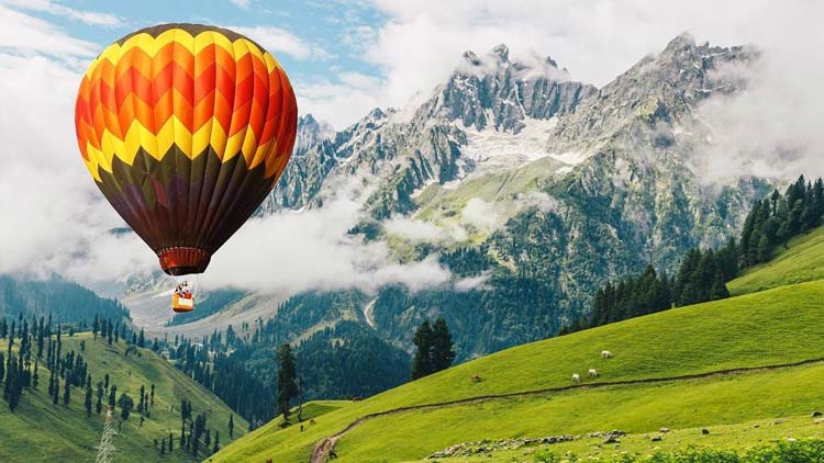 Hot Air Ballooning in Kashmir, Tips, Price